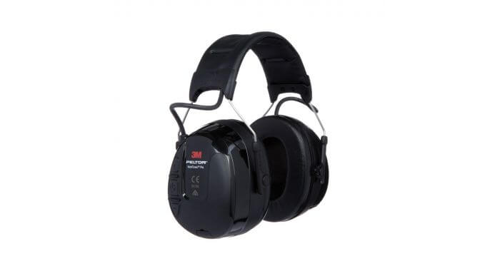 3M PELTOR WorkTunes Pro Headset with AM FM radio, 32 dB, black, headband,  HRXS221A Firecom